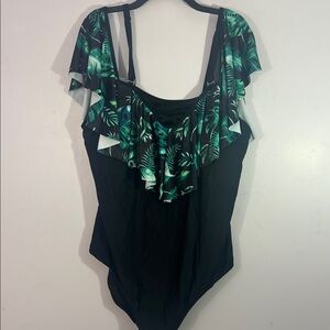 Daci 26W one piece swim suit, off the shoulder